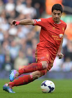 Uruguay striker Luis Suarez. Photo: AFP