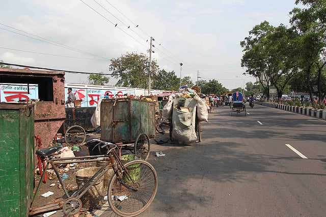 . Awami League and its wings are directly involved in the businesses in localities. Photo: Prothom Alo