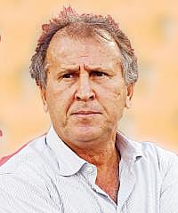 Brazilian football superstar Zico