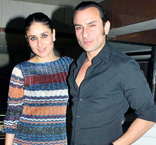 Saif Ali Khan and Kareena Kapoor