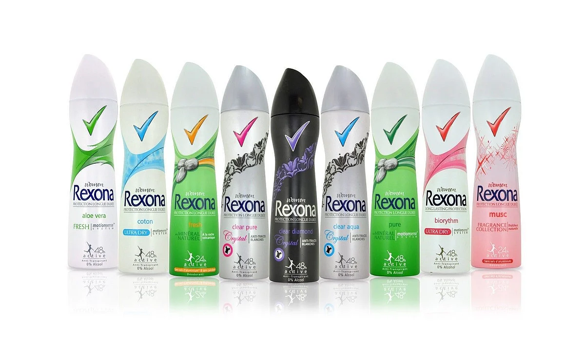 Rexona Deodorants. Photo courtesy: ebay