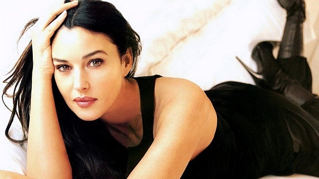 Monica Bellucci . Photo: AFP