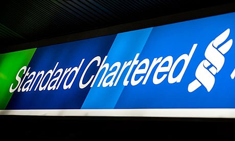 Standard Chartered. Photo: AFP