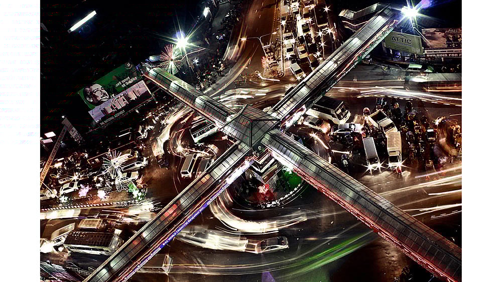Sheltech and Photoffee Academy of Fine Arts jointly organized a photography exhibition titled ‘Urban Chaos’ at Gallery Chitrak from 31 July 2015 to showcase the essence of the ever-so-busy Dhaka city. This photo, taken from the Mirpur area, is titled ‘Our Sleepless city’. Photographer: Nazmul Hassan Zahid