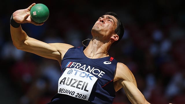 Bastien Auzeil of France competes in the men