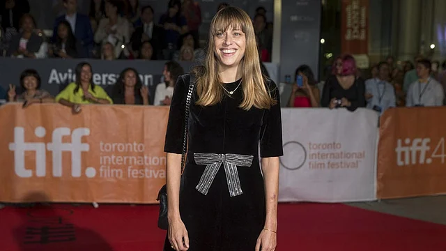 Director Alice Winocour arrives on the red carpet for the film `Disorder` during the 40th Toronto International Film Festival in Toronto, Canada, September 17, 2015. Photo: Reuters