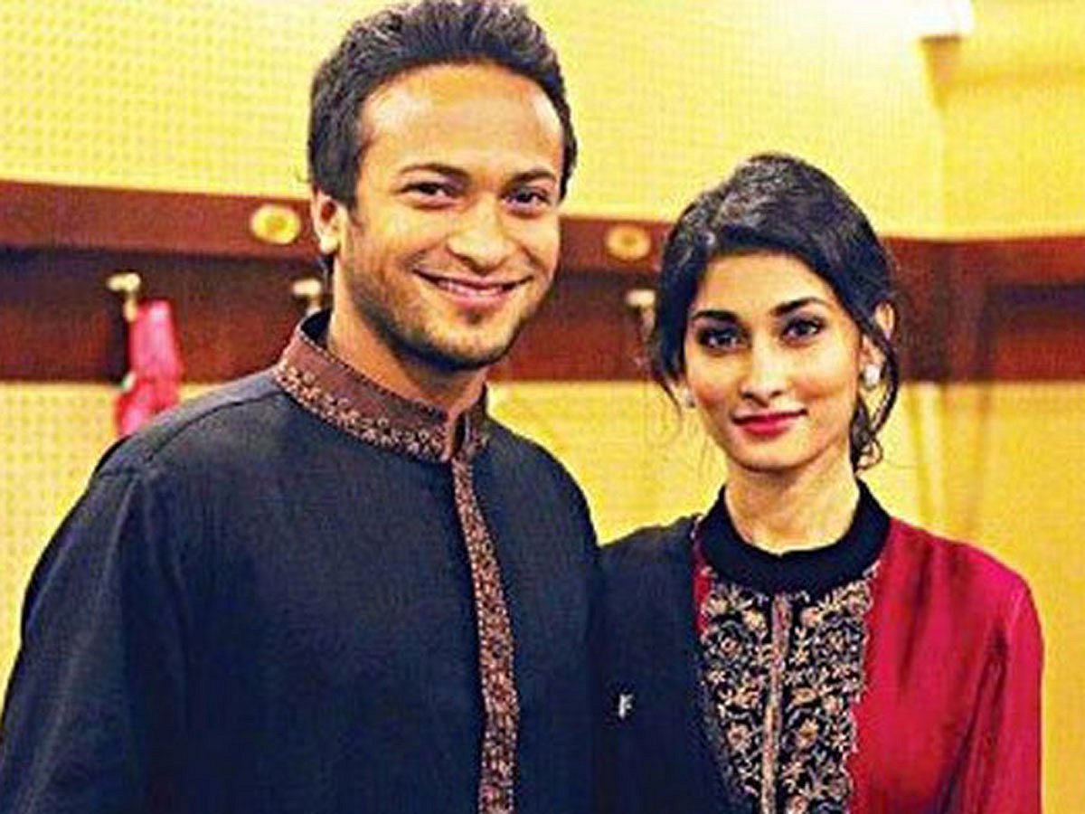Shakib Al Hasan and Umme Ahmed Shishir