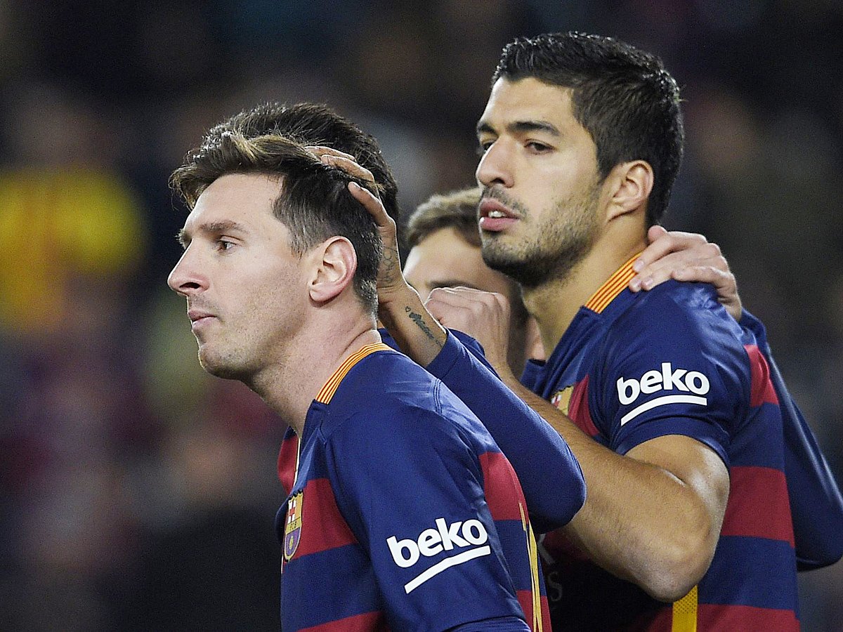 Messi-Suarez. AFP