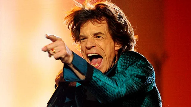 English singer Mick Jagger. Photo: AFP