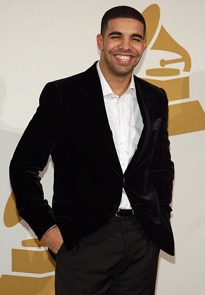 This 3 January, 2010, file photo shows Canadian rapper Drake during the Grammy Nominations Concert in Los Angeles on 2 December, 2009. Photo: AFP