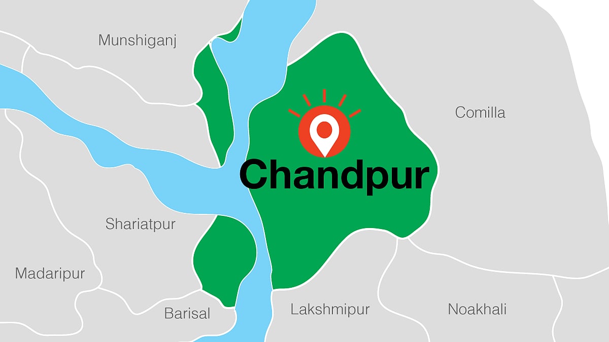 Map of Chandpur