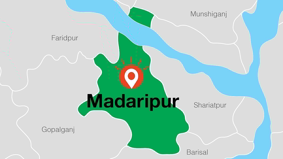Map of Madaripur