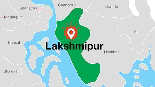 Map of Lakshimpur