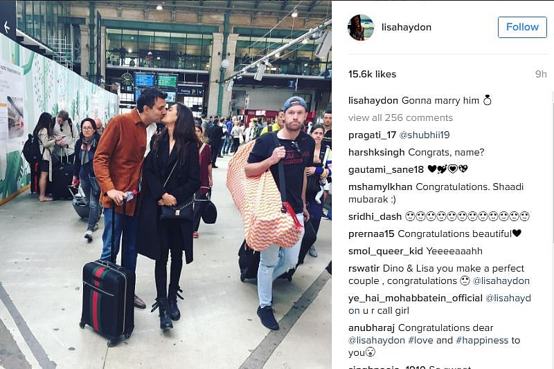 Photo of actress Lisa Haydon from her Instagram. Photo: IANS