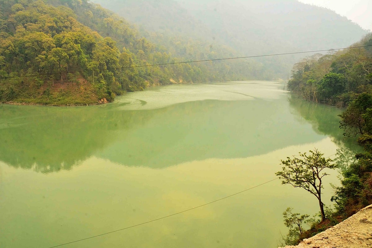 Teesta River from the Teesta Bazar area in West Bengal, India. Photo: Bhaskar Mukherjee