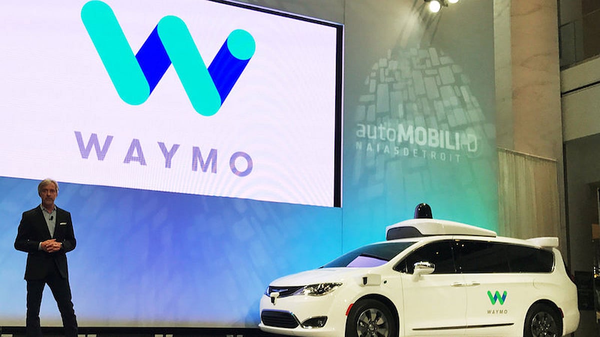Waymo CEO John Krafcik unveils a Chrysler Pacifica Minivan equipped with a self-driving system developed by the Alphabet Inc unit at the North American International Auto Show in Detroit. Reuters file photo
