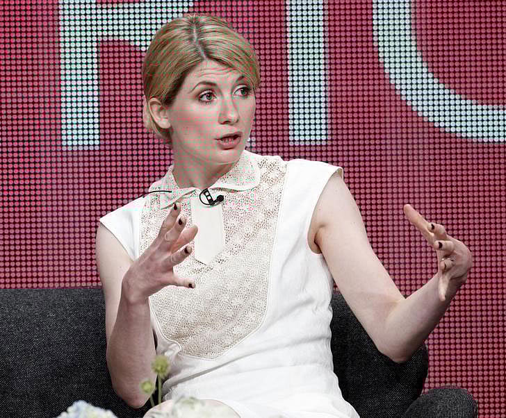 Actress Jodie Whittaker star of the series “Broadchurch” on the BBC America cable channel takes part in a panel discussion at the Television Critics Association Cable TV Summer press tour in Beverly Hills, California. Reuters file photo
