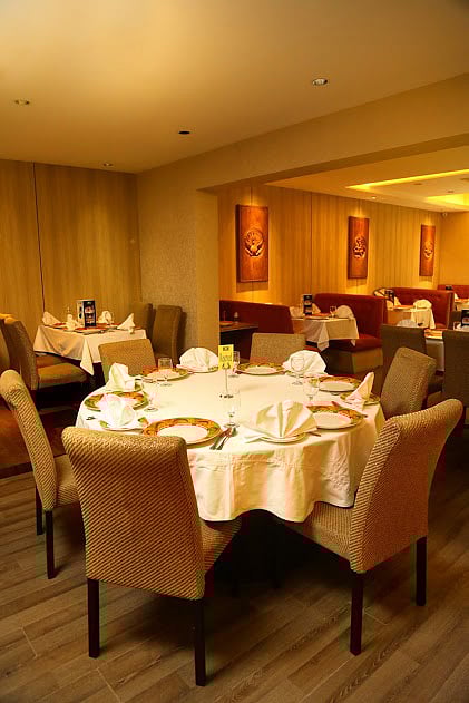 Fine dining restaurant interiors of Khazana Restaurant. Photo: Prrothom Alo