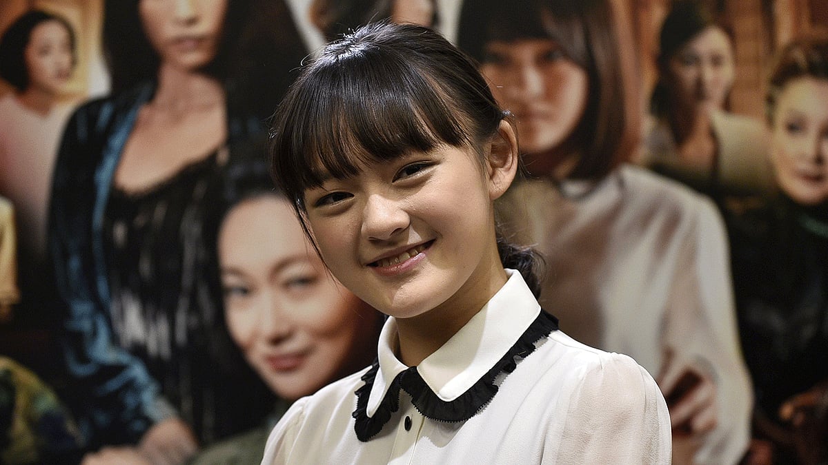 This photo taken on 22 November, 2017 shows Taiwanese actress Vicky Chen posing during an interview in Taipei. Photo: AFP