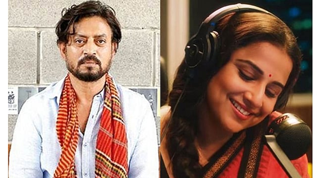 Irrfan Khan and Vidya Balan