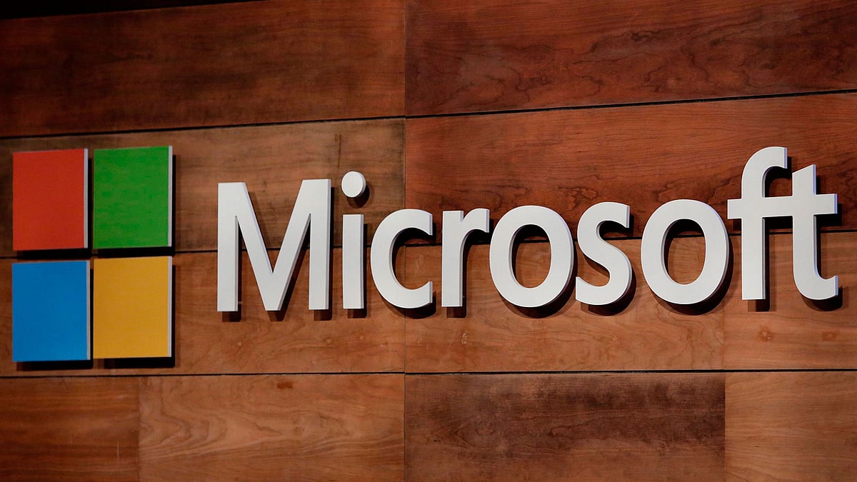 Microsoft logo. AFP File Photo