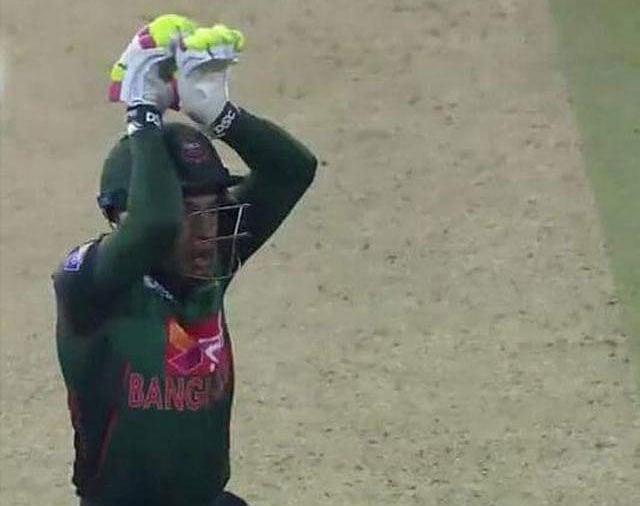 Mushfiq's Nagin dance. Photo: Twitter