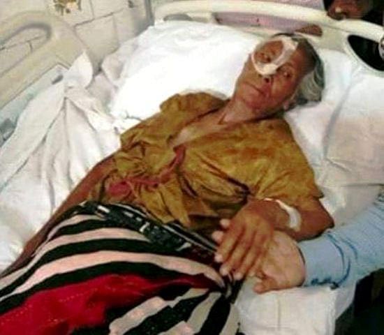 Freedom fighter Bir Protik Kakon Bibi. (Photo UNB)