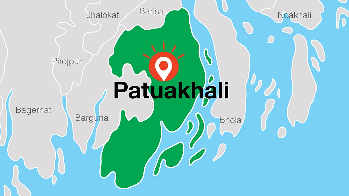 Map of Patuakhali