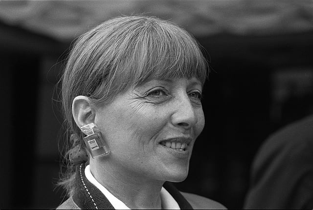 File picture taken on 4 May 1986 shows French actress Stephane Audran in Juan-les-Pins. Photo: AFP