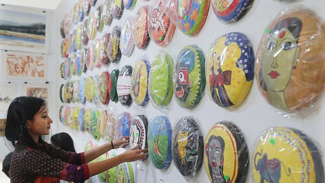 Potteries will be sold on the occasion. Photo: Sajid Hossain
