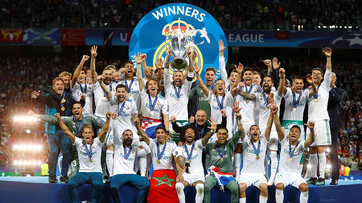 It was Real’s 13th Champions League (previously European Cup) title, and the third one in a row, all masterminded by Zidane.