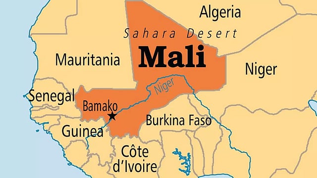 Map of Mali