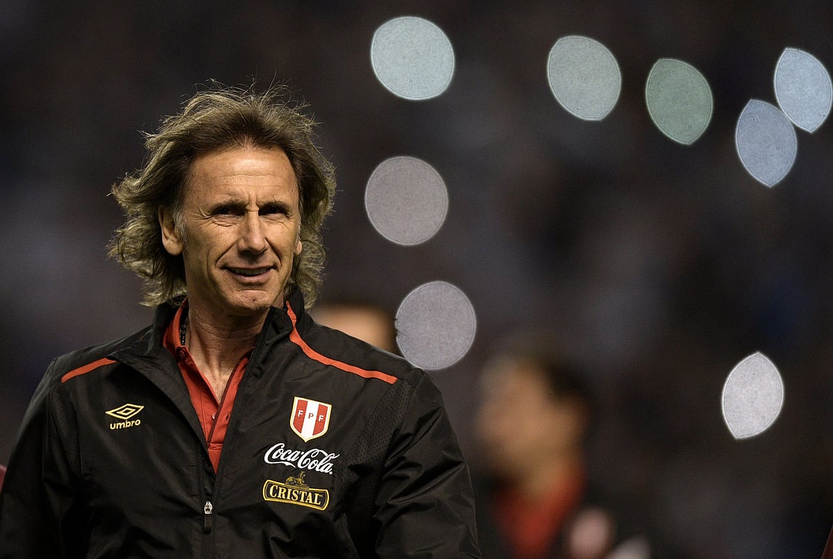 Gareca has managed to take Peru all the way to the World Cup finals for the first time in 36 years. AFP