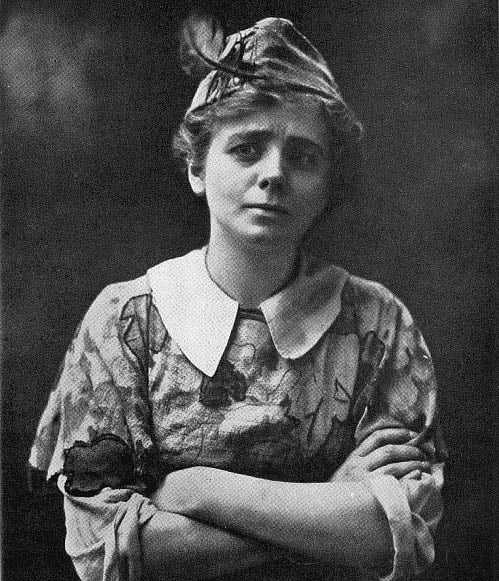 Maude Adams as Peter Pan. Photo: Collected