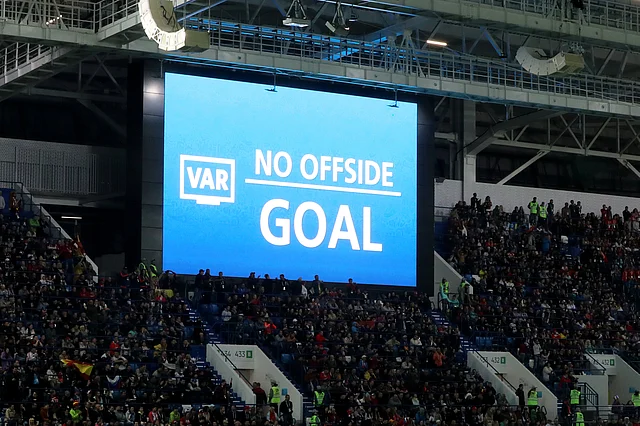 General view of the scoreboard. Reuters