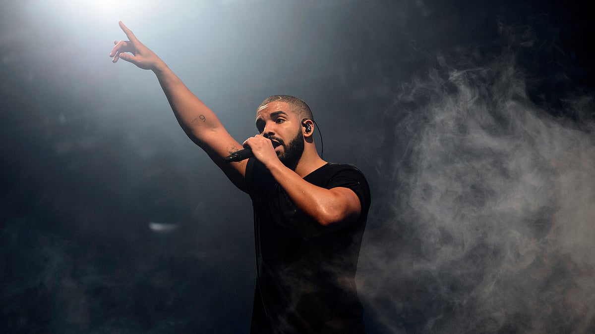 In this 27 June, 2015 file photo, Canadian singer Drake performs on the main stage at Wireless festival in Finsbury Park, London. Drake`s “Scorpion,” the highly anticipated, 25-track album by pop music’s No. 1 player, was released Friday. Photo: AP