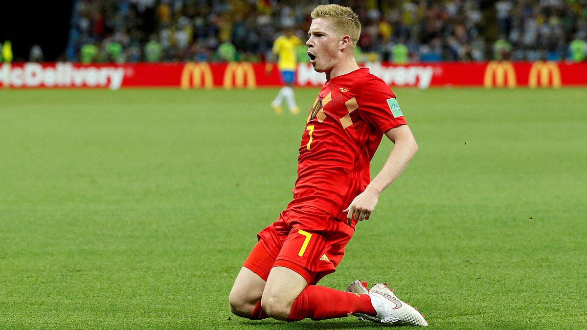 Belgium’s Kevin de Bruyne. Photo: Reuters