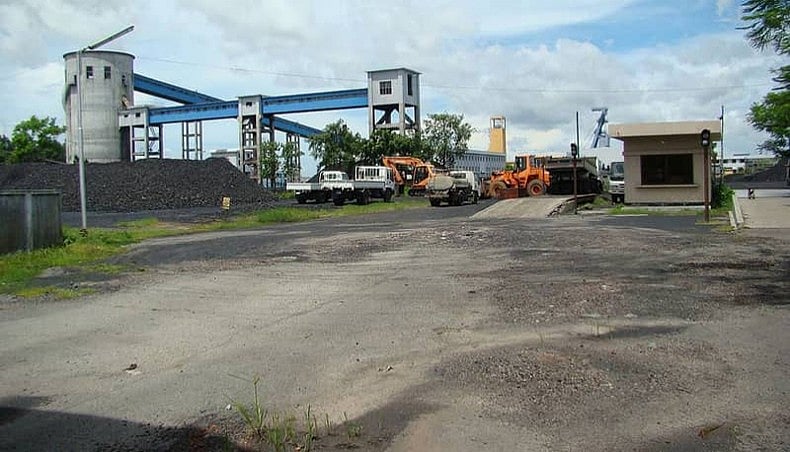 Barapukuria coal mine yard. Photo: UNB