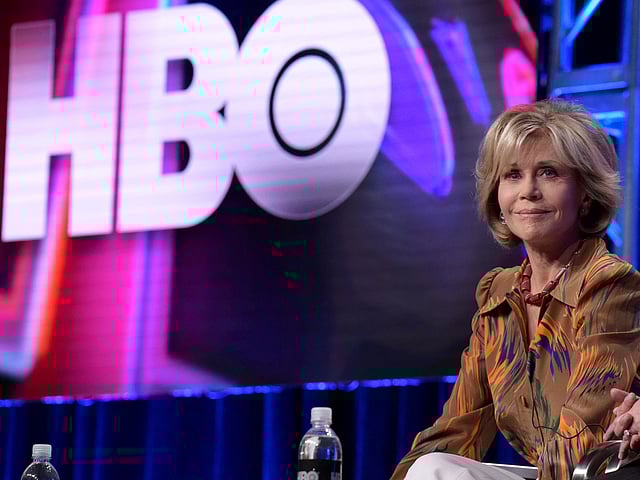 Jane Fonda participates in the `Jane Fonda in Five Acts` panel during the HBO Television Critics Association Summer Press Tour at The Beverly Hilton hotel on Wednesday, 25 July 2018, in Beverly Hills, Calif. Photo: AP