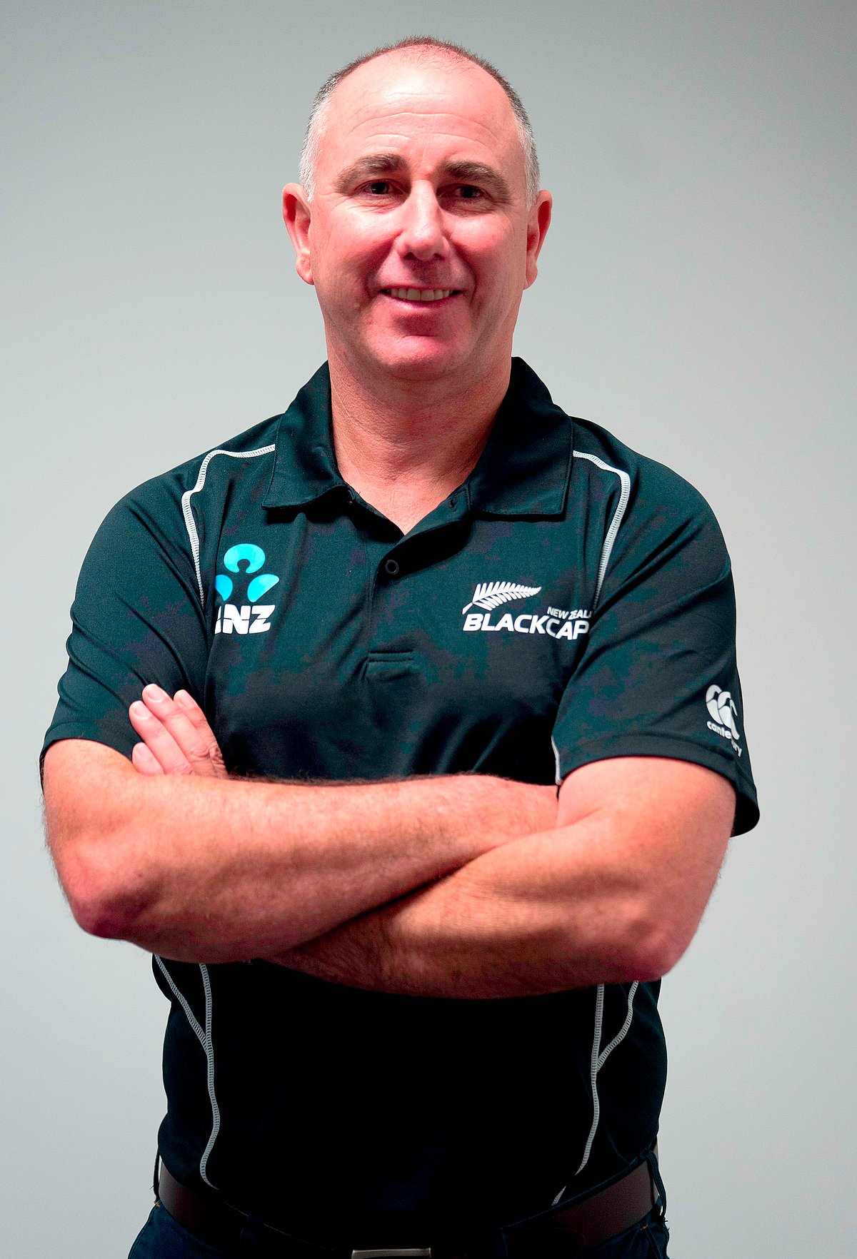New Zealand cricket team`s new coach Gary Stead poses for pictures after a press conference in Auckland on 15 August 2018. Photo: AFP
