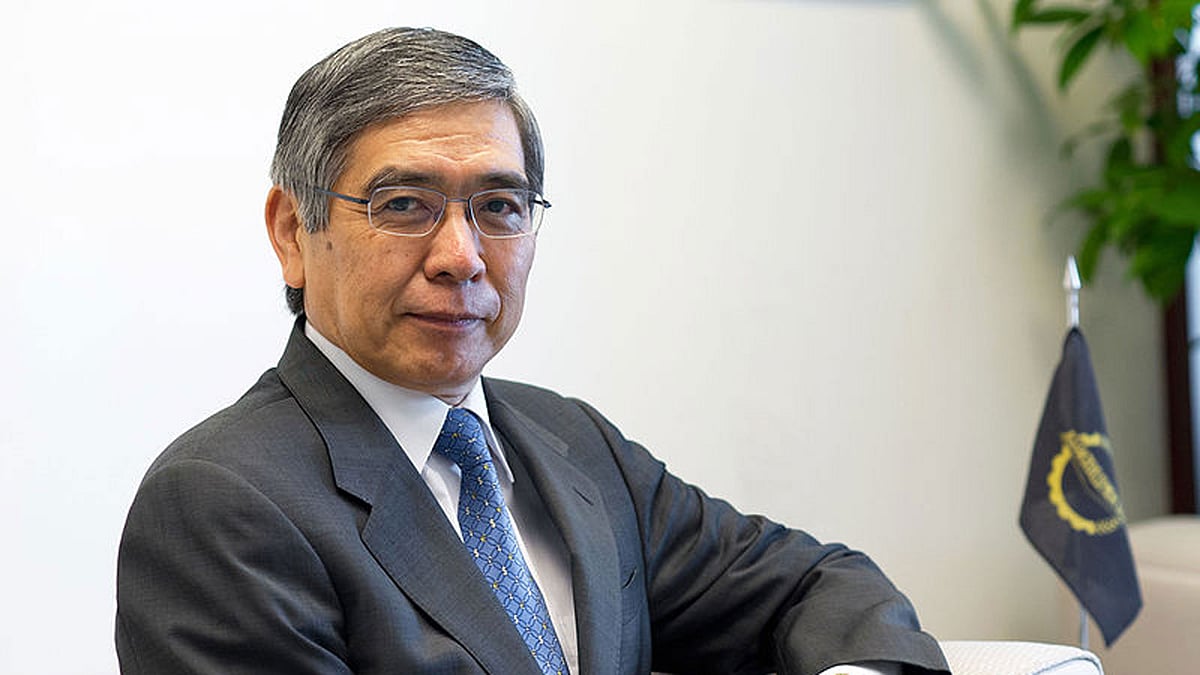 The Bank of Japan chief Haruhiko Kuroda at the ADB head office in the Philippines on 21 January 2011. Photo: commons.wikimedia.org