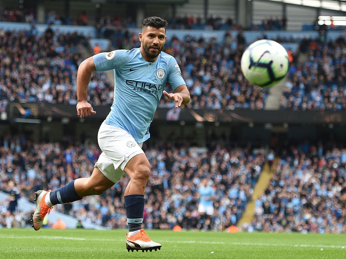 Aguero, the 30-year-old Argentina international, put pen to paper a deal that will see him through to the end of the 2021 season. AFP