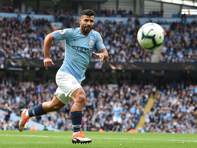 Aguero, the 30-year-old Argentina international, put pen to paper a deal that will see him through to the end of the 2021 season. AFP