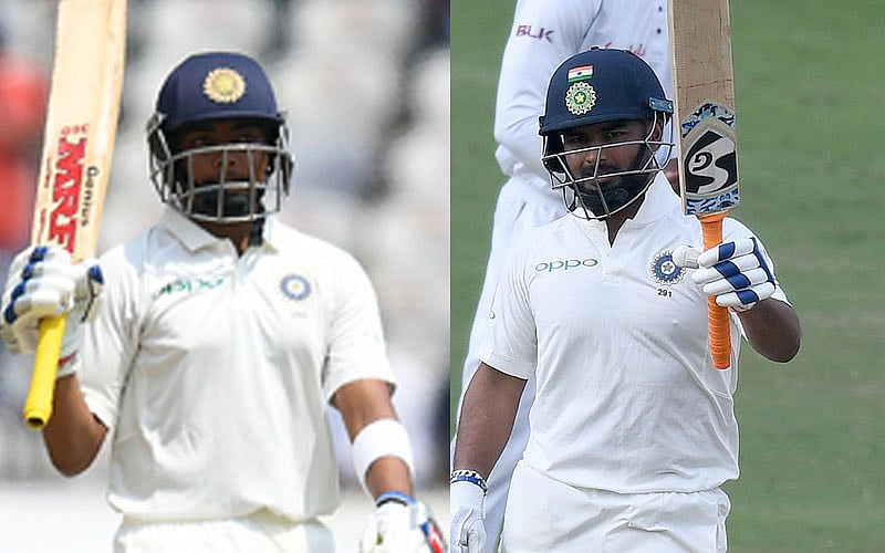 Prithvi Shaw and Rishabh Pant. Photo: AFP