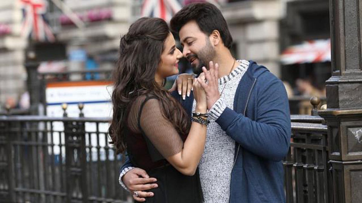 Shakib Khan and Subhasree