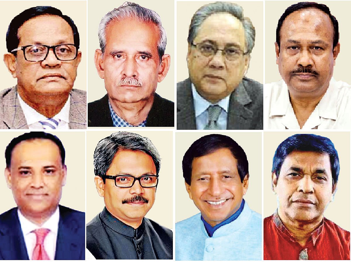 ASM Firoz Emaz Uddin Pramanik Anisul Islam Mujibul Huq Chunnu Saifuzzaman Chowdhury Shahriar Alam Nuruzzaman Ahmed Kazi Keramat Ali