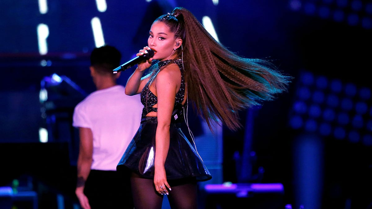 Ariana Grande performs during Wango Tango concert at Banc of California Stadium in Los Angeles, California, US 2 June. Photo: Reuters