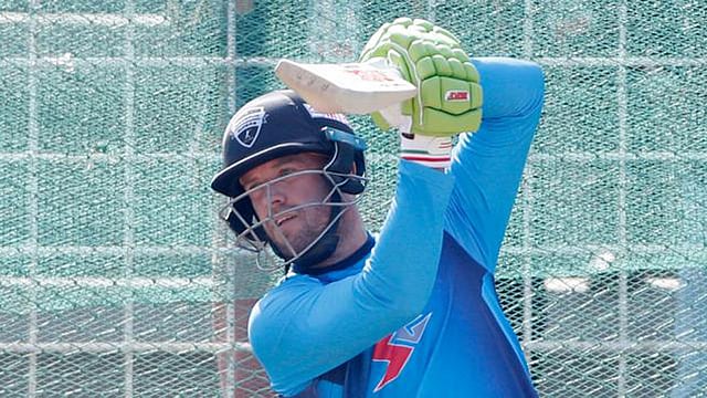 AB de Villiers playing for Rangpur Riders in the match against Sylhet SIxers. Prothom Alo File Photo