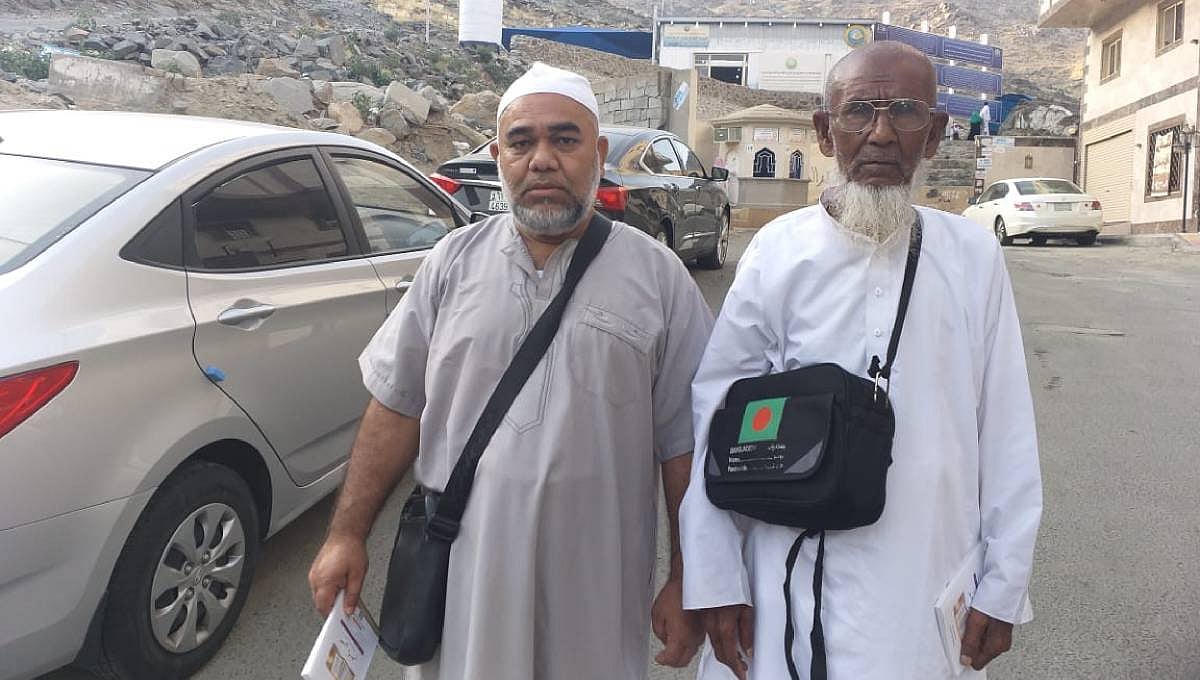 Nazim Uddin and Joynal Abedin. Photo: UNB