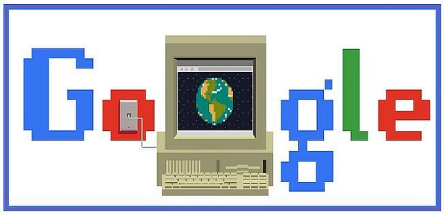 Google Doodle of World Wide Web. Photo: Collected